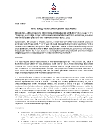 Africa Energy Reports First Quarter 2022 Results (CNW Group/Africa Energy Corp.)