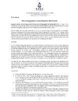 Africa Energy Reports Second Quarter 2021 Results (CNW Group/Africa Energy Corp.)