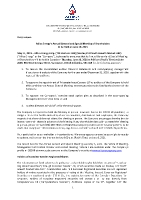 Africa Energy's Annual General and Special Meeting of Shareholders to be Held on June 10, 2021 (CNW Group/Africa Energy Corp.)