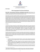 Africa Energy Reports First Quarter 2021 Results (CNW Group/Africa Energy Corp.)