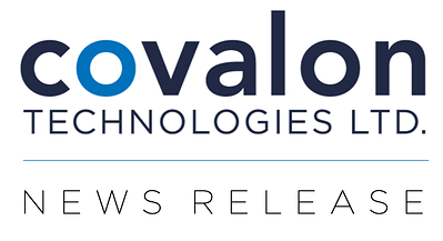 Covalon Technologies Ltd. News Release Logo (CNW Group/Covalon Technologies Ltd.)