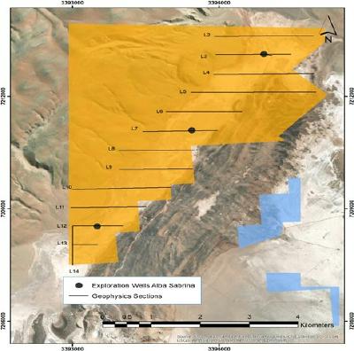 Exploration Wells Alba Sabrina (PRNewsfoto/Lithium South Development Corporation)
