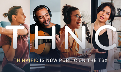 Thinkific is now public on the TSX (CNW Group/Thinkific Inc.)