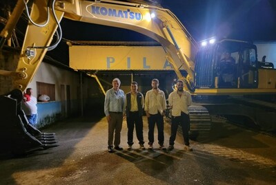 Figure 4 – El Domo Operator Training with STRACON-RIPCONCIV and Universidad Técnica Particular de Loja (July 2023) (CNW Group/Adventus Mining Corporation)