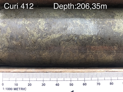 El Domo Core Photo - CURI-412 (2023 03 20) (CNW Group/Adventus Mining Corporation)