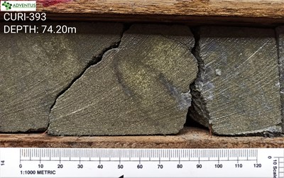 Adventus Mining Announces First Batch of Drilling Results for El Domo Underground (News Release - 2022 10 17) (CNW Group/Adventus Mining Corporation)
