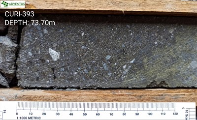 Adventus Mining Announces First Batch of Drilling Results for El Domo Underground (News Release - 2022 10 17) (CNW Group/Adventus Mining Corporation)