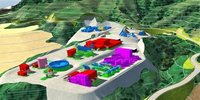 Adventus Mining Corporation - Curipamba Feasibility Study - Mill Model (CNW Group/Adventus Mining Corporation)