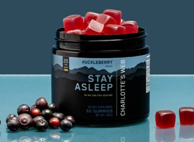Charlotte’s Web Launches “Stay Asleep” CBN Gummies. A Research-backed Innovative Sleep Formula Rooted in Nature (CNW Group/Charlotte's Web Holdings, Inc.)