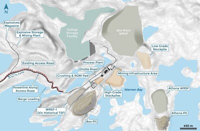 Site Layout (CNW Group/Fortune Bay Corp.)