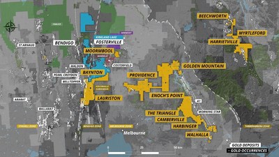 Figure 1 – Fosterville South Overview Map (CNW Group/Fosterville South Exploration Ltd.)