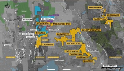 Figure 2 – Fosterville South Overview Map (CNW Group/Fosterville South Exploration Ltd.)
