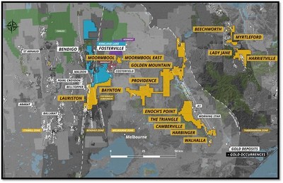 Figure 2 – Fosterville South Overview Map (CNW Group/Fosterville South Exploration Ltd.)