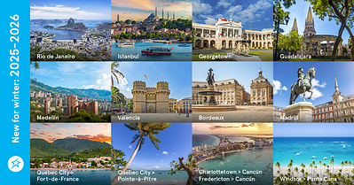 New for winter: 2025-2026 (CNW Group/Transat A.T. Inc.)