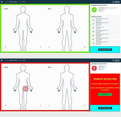 HEXWAVE Go/No-go Operator View (CNW Group/Liberty Defense Holdings Ltd.)