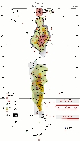 Figure 1: Longitudinal Section of Normetmar Satellite Deposit trend at depth. Drilling targets represented by a red star. Historical Drill Intercepts area provided in Zinc-Equivalent calculated using the formula in references. Abbreviation: Sp – Sphalerite, Cp – Chalcopyrite, Gn – Galena, MS – Massive sulfides, SMS – Semi-massive sulfides (under 75%), Tr – Traces, EOH – End of Hole. (CNW Group/Starr Peak Mining Ltd.)