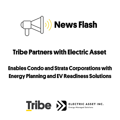 Tribe Partners with Electric Asset (CNW Group/Tribe Property Technologies Inc.)