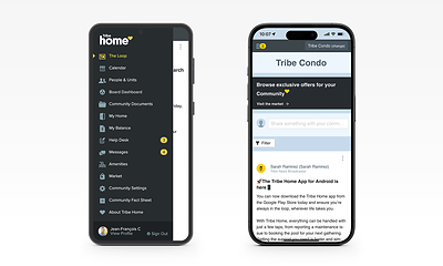 Tribe Property Technologies launches Tribe Home app for Android and announces enhanced iOS functionality to streamline user experience for property management solutions. (CNW Group/Tribe Property Technologies Inc.)