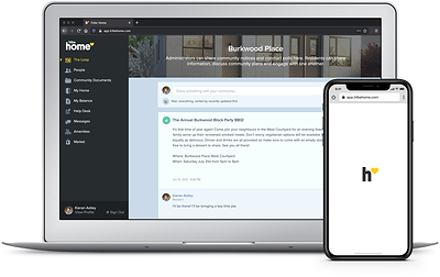 Tribe Home - your digital home for post-construction, property management and condo-living. (CNW Group/Tribe Property Technologies Inc.)