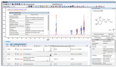 Nanalysis 1D NMR files can now be imported into KnowItAll 2026 providing access to over 1.28 million NMR spectra for database searching.* (CNW Group/Nanalysis Scientific Corp.)