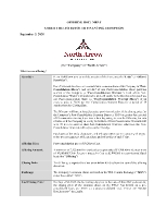 North Arrow Listed Issuer Financing Exemption (LIFE) Offering. (CNW Group/North Arrow Minerals Inc.)