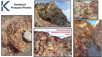Prospect Area Photos (CNW Group/Kore Mining)