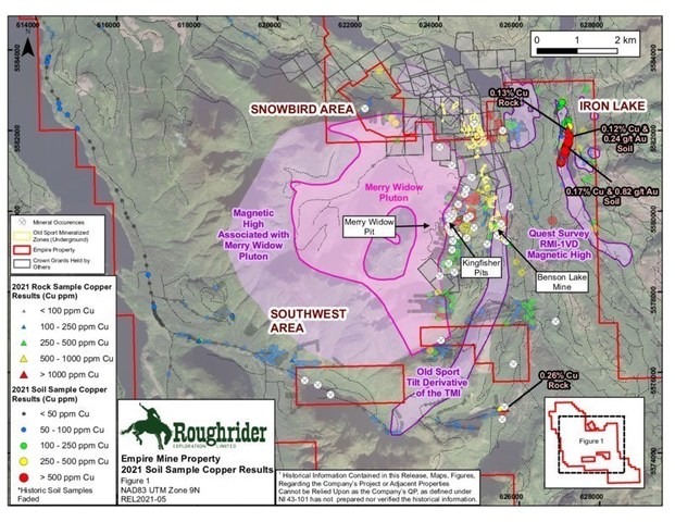 NR2021-05 Figure 1 (CNW Group/Roughrider Exploration Limited)