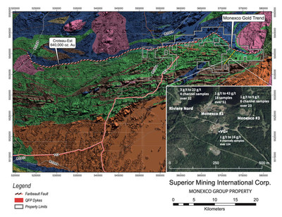 Figure 1 (CNW Group/Superior Mining International Corporation)