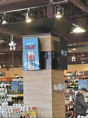 INEO Unveils New INEO Media Player for Retail Customers
The INEO Media Player is the newest addition to the INEO Welcoming System product line, expanding the reach of INEO’s Digital Out-Of-Home advertising within a retail store (CNW Group/INEO Tech Corp.)