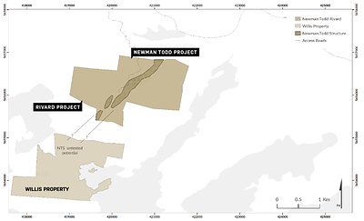 Figure 1 (CNW Group/Trillium Gold Mines Inc.)