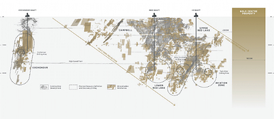 Figure 1. Location of Trillium Gold’s Gold Centre property 350 metres from Evolution Mining’s Red Lake Operations (CNW Group/Trillium Gold Mines Inc.)