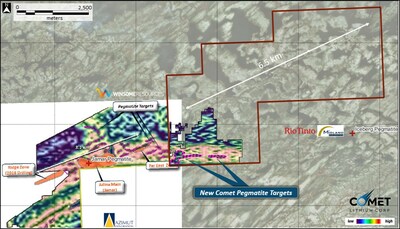 Figure 1 : (CNW Group/Comet Lithium Corp.)