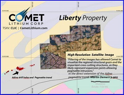 Source of information concerning Winsome Resources’ Adina project:  Winsome Resources investor presentation January 2023 (https://wcsecure.weblink.com.au/pdf/WR1/02626548.pdf), Winsome Resources investor presentation April 2023 (https://wcsecure.weblink.com.au/pdf/WR1/02664218.pdf) and Winsome Resources press release dated April 3, 2023 https://wcsecure.weblink.com.au/pdf/WR1/02650507.pdf. (CNW Group/Comet Lithium Corp.)