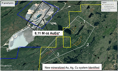 X-Terra Resources Mobilizes IP Geophysics Team to Troilus East (CNW Group/X-Terra Resources Inc.)