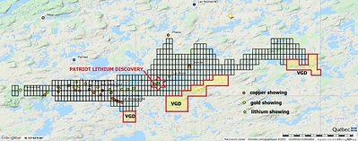 Figure 2 (CNW Group/Visible Gold Mines Inc.)