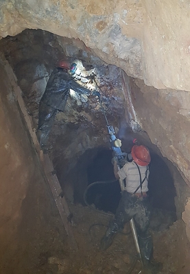 Figure 2 – Underground Workings at San Jose Silver Property (CNW Group/Mantaro Silver Corp.)