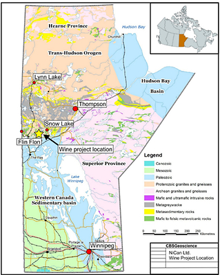 Figure 3: Wine Project Location (CNW Group/Nican Ltd.)