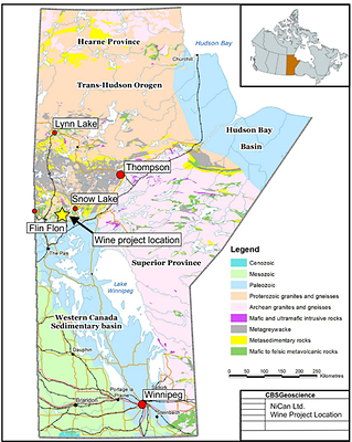 Figure 4: Wine Project Location (CNW Group/Nican Ltd.)