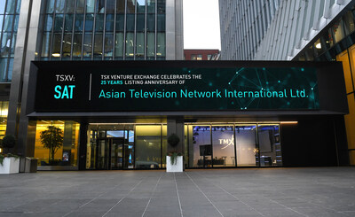 ATN - Asian Television Network celebrates 25 Years on the TSX Venture Exchange (TSXV) (CNW Group/Asian Television Network International Limited)