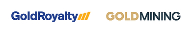 Gold Royalty Corp. and GoldMining Inc. logos (CNW Group/GoldMining Inc.)