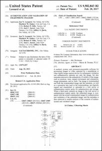 KlickZie Authentication Patent