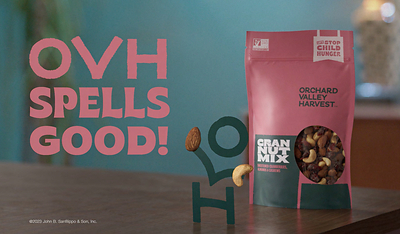 Orchard Valley Harvest recently underwent a total brand overhaul including the packaging.