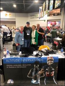 Three-time Super Bowl Champion Mark Schlereth and Hall of Famer Lesley Visser talk about ALTD at Super Bowl LIII