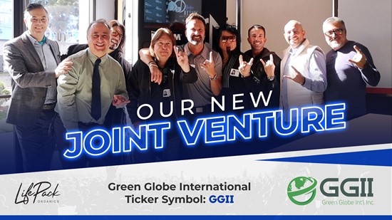 Cannot view this image? Visit: https://images.newsfilecorp.com/files/7978/143450_GGII%20Life%20Pack%20Organics%20Joint%20Venture_550.jpg