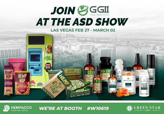 Cannot view this image? Visit: https://orders.newsfilecorp.com/files/7978/114133_GGII%20at%20ASD%20Show%20LV%202022_550.jpg
