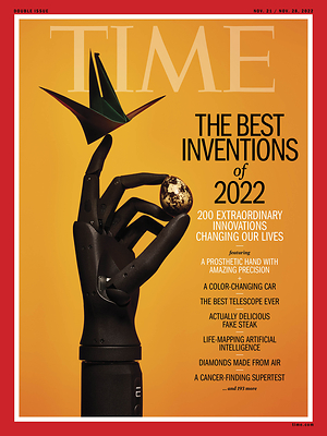 Samsara Luggage awarded Special Mention in TIME’s Best Inventions of 2022 (PRNewsfoto/Samsara Luggage Inc.)