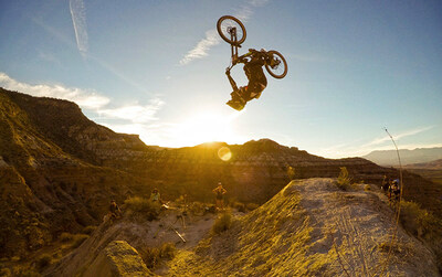 Red Bull Rampage backflip captured on GoPro