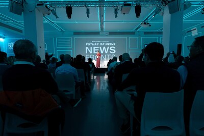 Alexis Williams, Chief Corporate Affairs Officer of Stagwell, welcomed attendees to NewsFronts.