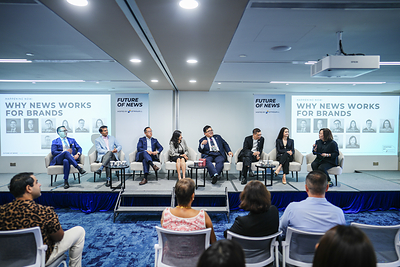 Why News Works for Brands panel
