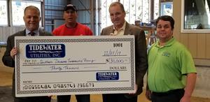 Tidewater Utilities Charity Outing Raises Funds for Southern Delaware Therapeutic Riding